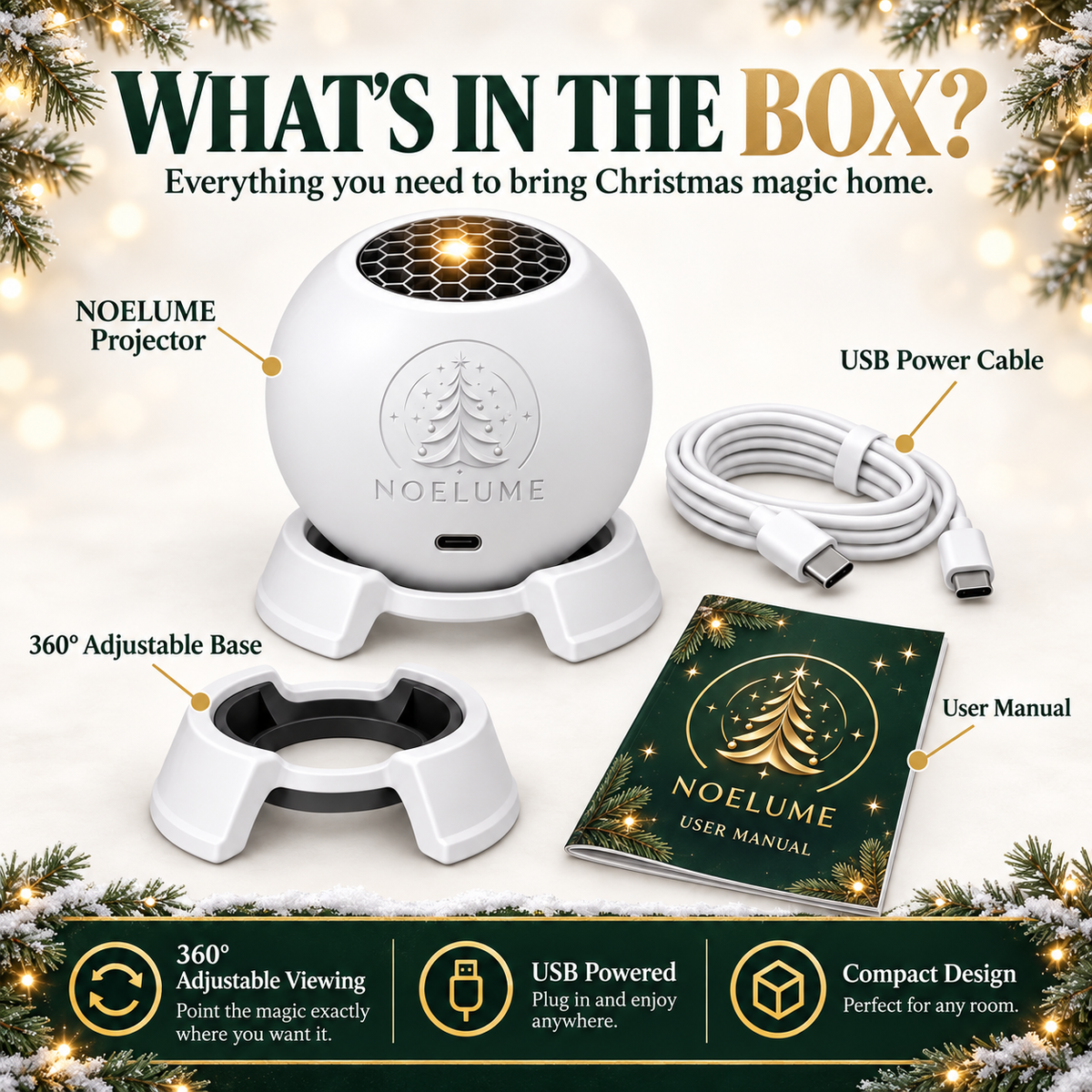 NOELUME Christmas Light